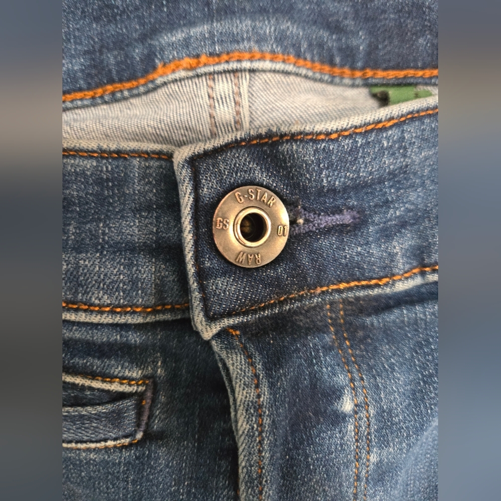 G-Star Raw D-Staq 3D Slim Men Jeans Size W36 L30 - Picture 5 of 13